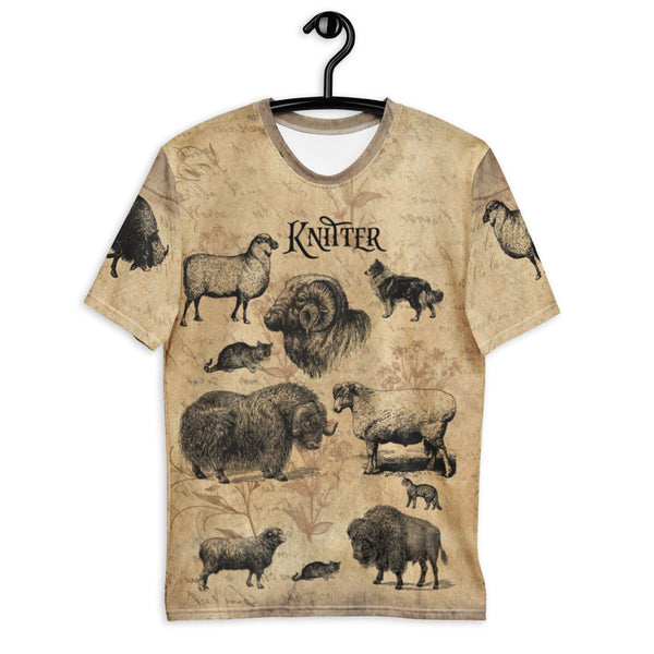Antique Animal Knitter T-shirt