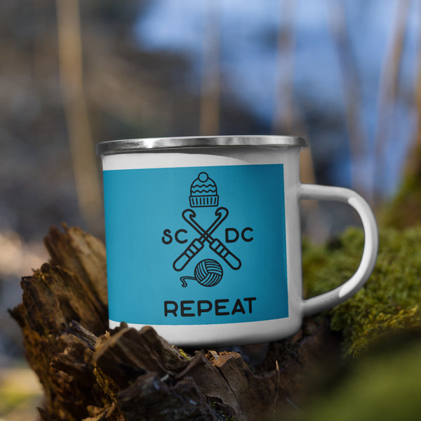 SC DC Enamel Mug