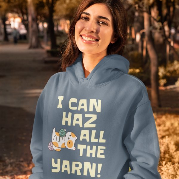 I Can Haz Yarn Hoodie
