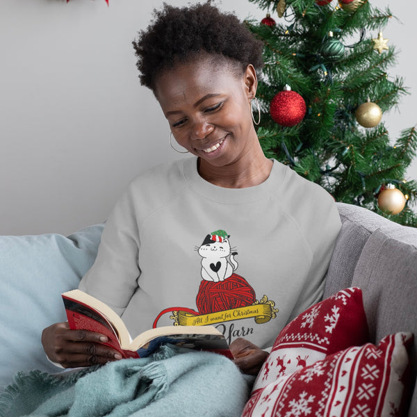 Christmas Kitty Long Sleeve Tee