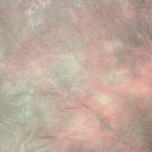 18 Count Opalescent Aida Fabric