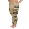 Antique Animals Plus Size Leggings