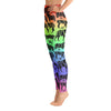 Rainbow Fiber Animal Yoga Leggings