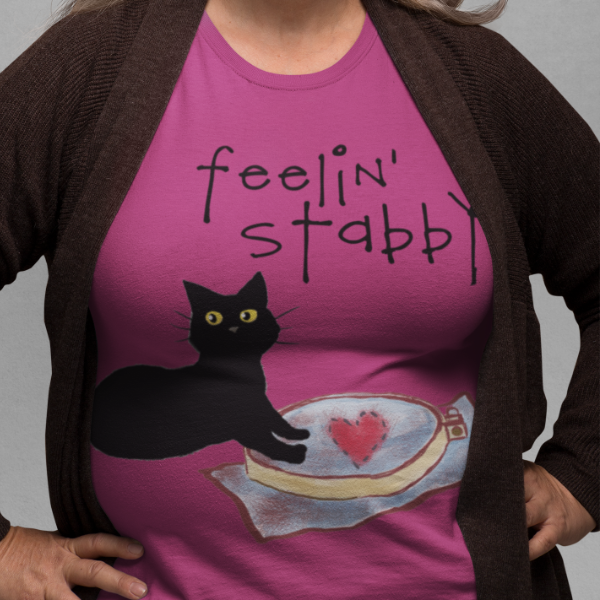Feelin Stabby Unisex T-Shirt