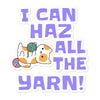 I Can Haz Yarn stickers