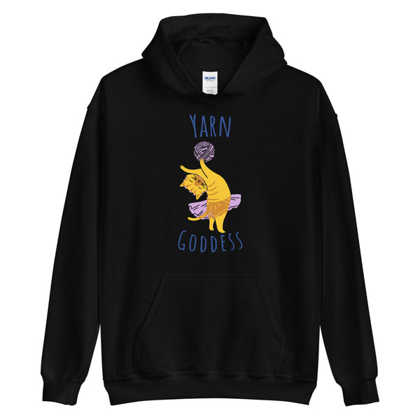 Yarn Goddess Kitty Hoodie